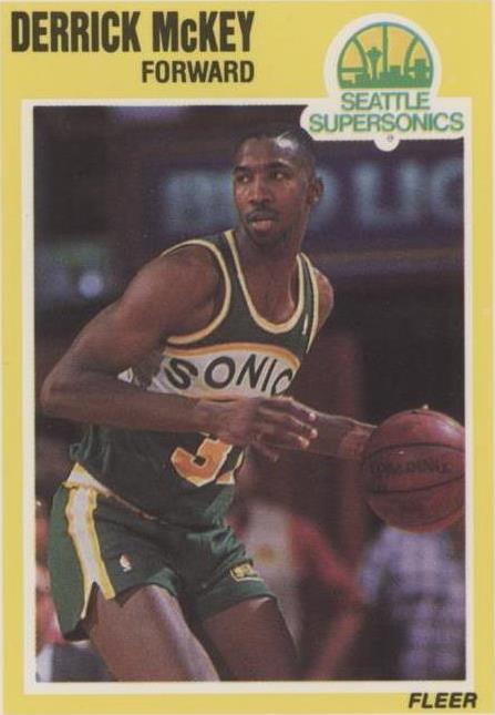 Fleer 1989-90 - Derrick McKey #149