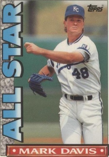 1990 Topps TV Glossy All-Star Set - Mark Davis #12