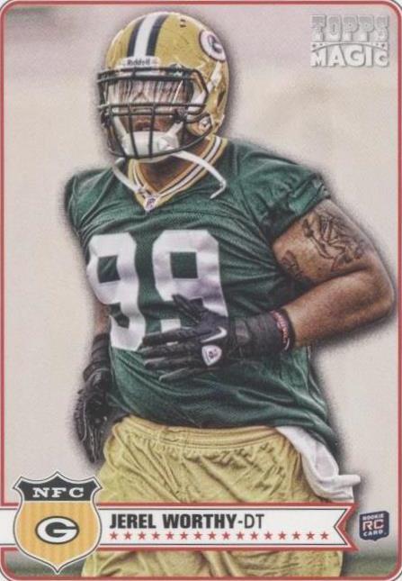 2012 Topps Magic Jerel Worthy #203