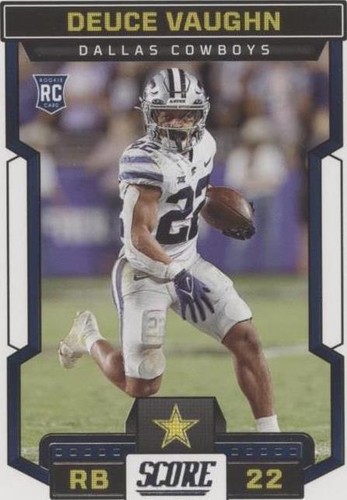 2023 Score Deuce Vaughn #327