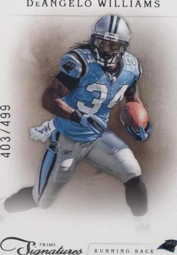 2011 Panini Prime Signatures DeAngelo Williams #48