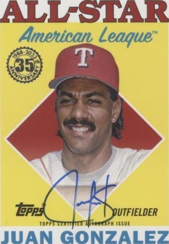 2023 Topps Series 2 - Juan González #88ASA-JG