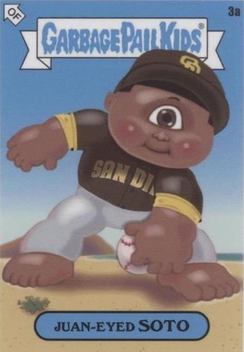 2022 Topps MLB x Garbage Pail Kids: Series 1 Keith Shore - Juan Soto #3A