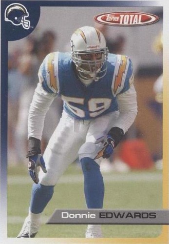 2005 Topps Total Donnie Edwards #334