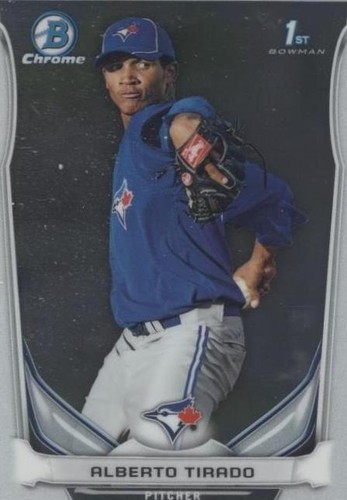 2014 Bowman Chrome - Alberto Tirado #BCP8