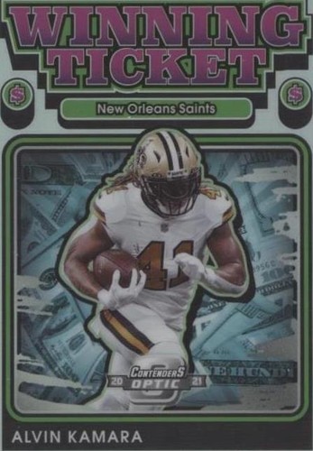 2021 Panini Contenders Optic Alvin Kamara #WT21