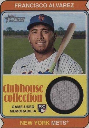 2023 Topps Heritage High Number - Francisco Alvarez #CCR-FA