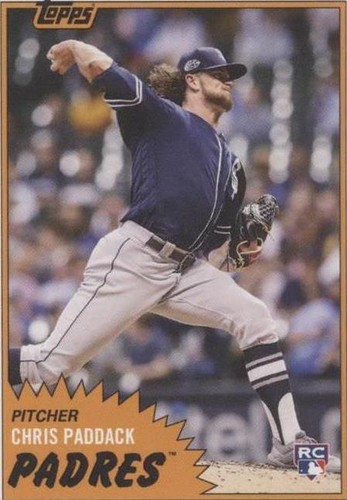 2019 Topps Throwback Thursday #TBT - Chris Paddack #286