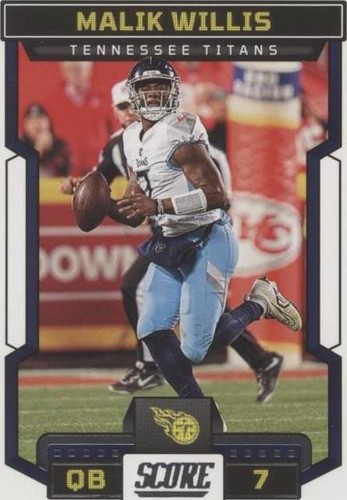 2023 Score Malik Willis #29