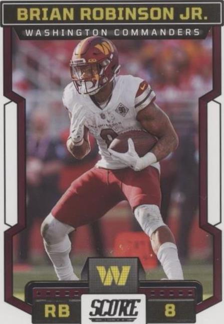 2023 Score Brian Robinson Jr #254