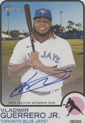 2022 Topps Heritage High Number - Vladimir Guerrero Jr. #ROA-VG