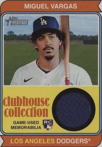 2023 Topps Heritage High Number - Miguel Vargas #CCR-MV
