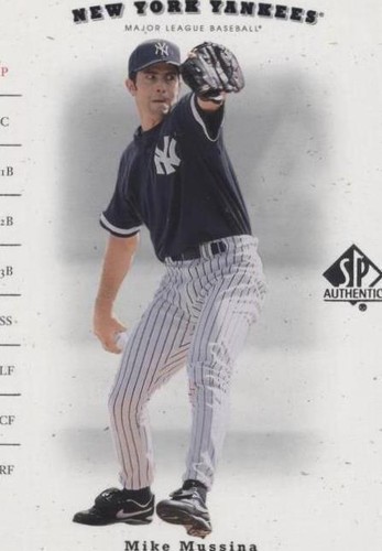 2001 SP Authentic - Mike Mussina #39