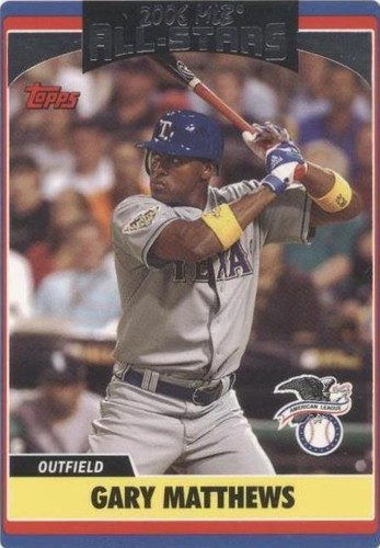 2006 Topps Updates & Highlights - Gary Matthews Jr. #UH249