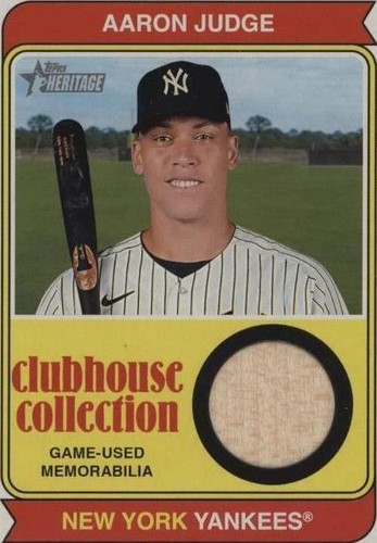 2023 Topps Heritage High Number - Aaron Judge #CCR-AJ