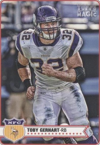 2012 Topps Magic Toby Gerhart #267