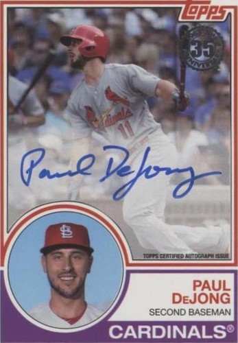2018 Topps - Paul DeJong #83A-PD