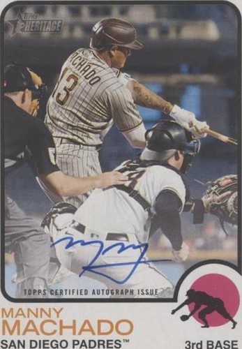 2022 Topps Heritage High Number - Manny Machado #ROA-MM
