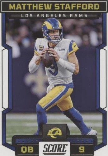 2023 Score Matthew Stafford #160