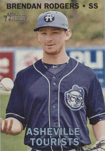 2016 Topps Heritage Minor League Edition - Brendan Rodgers #202