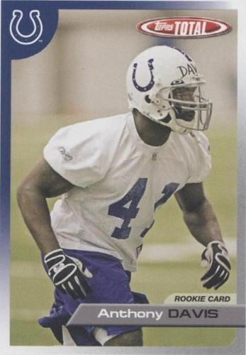 2005 Topps Total Anthony Davis #523