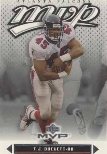 2003 Upper Deck MVP T.J. Duckett #100