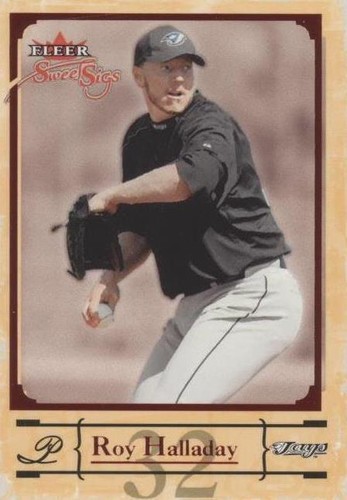 2004 Fleer Sweet Sigs - Roy Halladay #75