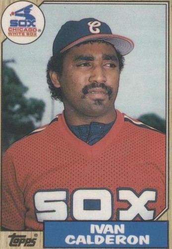 1987 Topps Traded - Ivan Calderon #15T