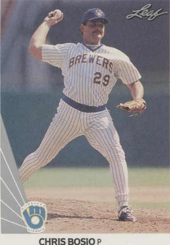 1990 Leaf - Chris Bosio #26