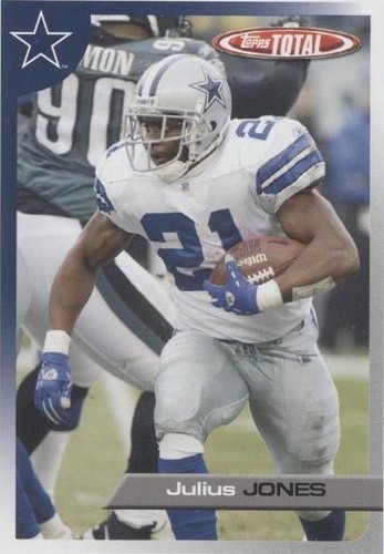 2005 Topps Total Julius Jones #320