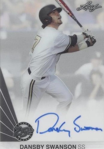 2015 Leaf 25th Baseball - Dansby Swanson #DS1