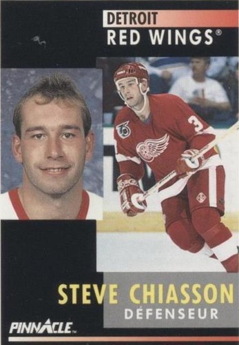1991-92 Pinnacle French - Steve Chiasson #298