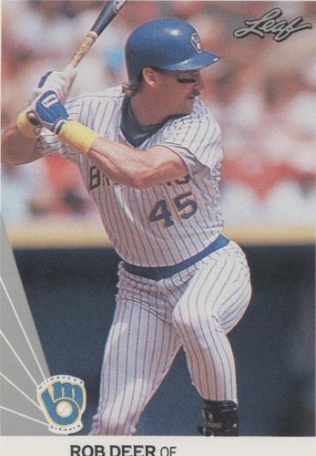 1990 Leaf - Rob Deer #322