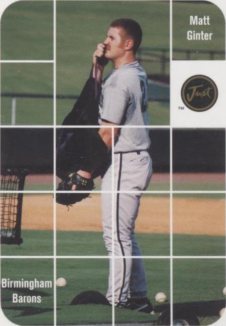 2001 Just Minors - Matt Ginter #BA.16