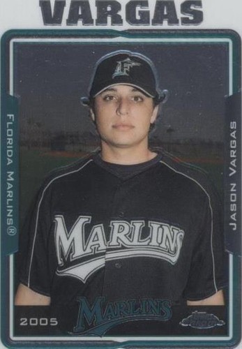 2005 Topps Chrome Update & Highlights - Jason Vargas #UH27