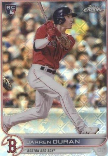 2022 Topps Chrome Logofractor Edition - Jarren Duran #4