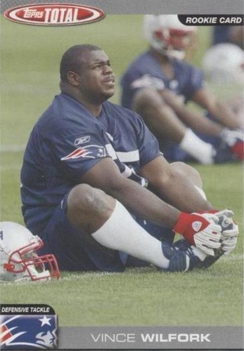 2004 Topps Total Vince Wilfork #372