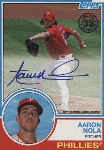 2018 Topps - Aaron Nola #83A-AN