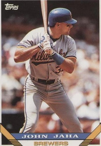 1993 Topps - John Jaha #181