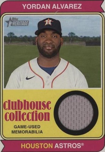 2023 Topps Heritage High Number - Yordan Alvarez #CCR-YA