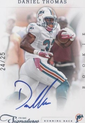 2011 Panini Prime Signatures Daniel Thomas #236