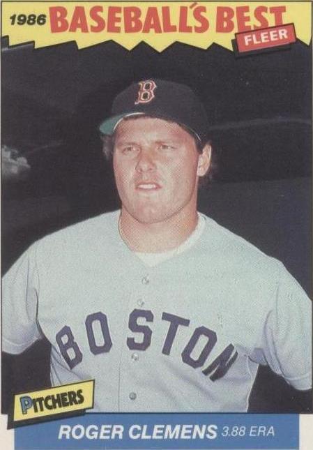 Roger Clemens Baseball Sports Trading Cards & Accessories Roger Clemens Baseball Sports Trading Cards & Accessories