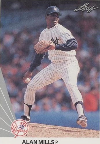 1990 Leaf - Alan Mills #491