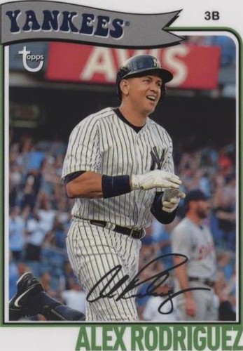2023 Topps Brooklyn Collection - Alex Rodriguez #1