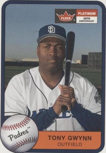2001 Fleer Platinum - Tony Gwynn #140