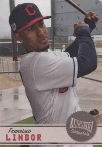 2019 Topps Archives Snapshots - Francisco Lindor #AS-FL