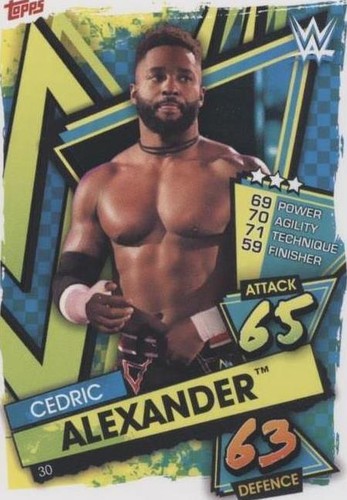 2021 Topps WWE Slam Attax - Cedric Alexander #30