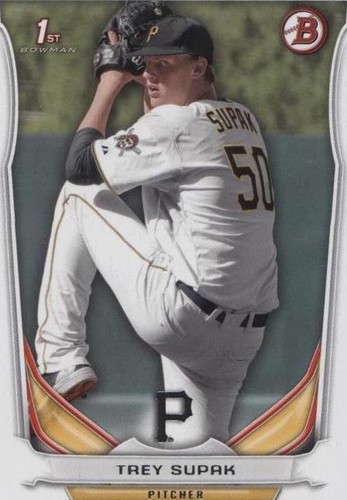 TREY YESAVAGE /50 2024 BOWMAN CHROME DRAFT GOLD SHIMMER REFRACTOR 