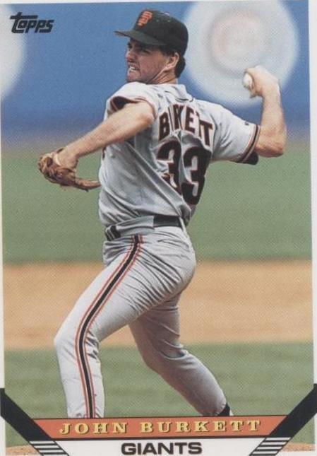 Topps 1993 - John Burkett #66