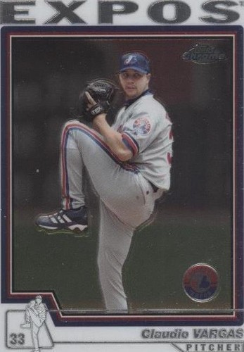 2004 Topps Chrome - Claudio Vargas #439
